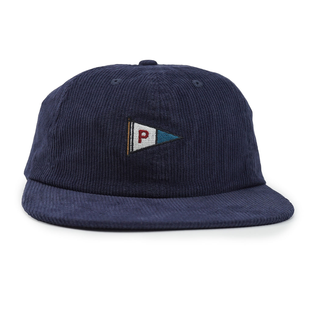 Parlez Flag Cord 6 Panel Hat - Navy