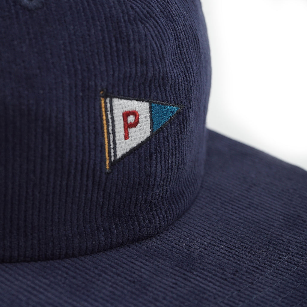 Parlez Flag Cord 6 Panel Hat - Navy