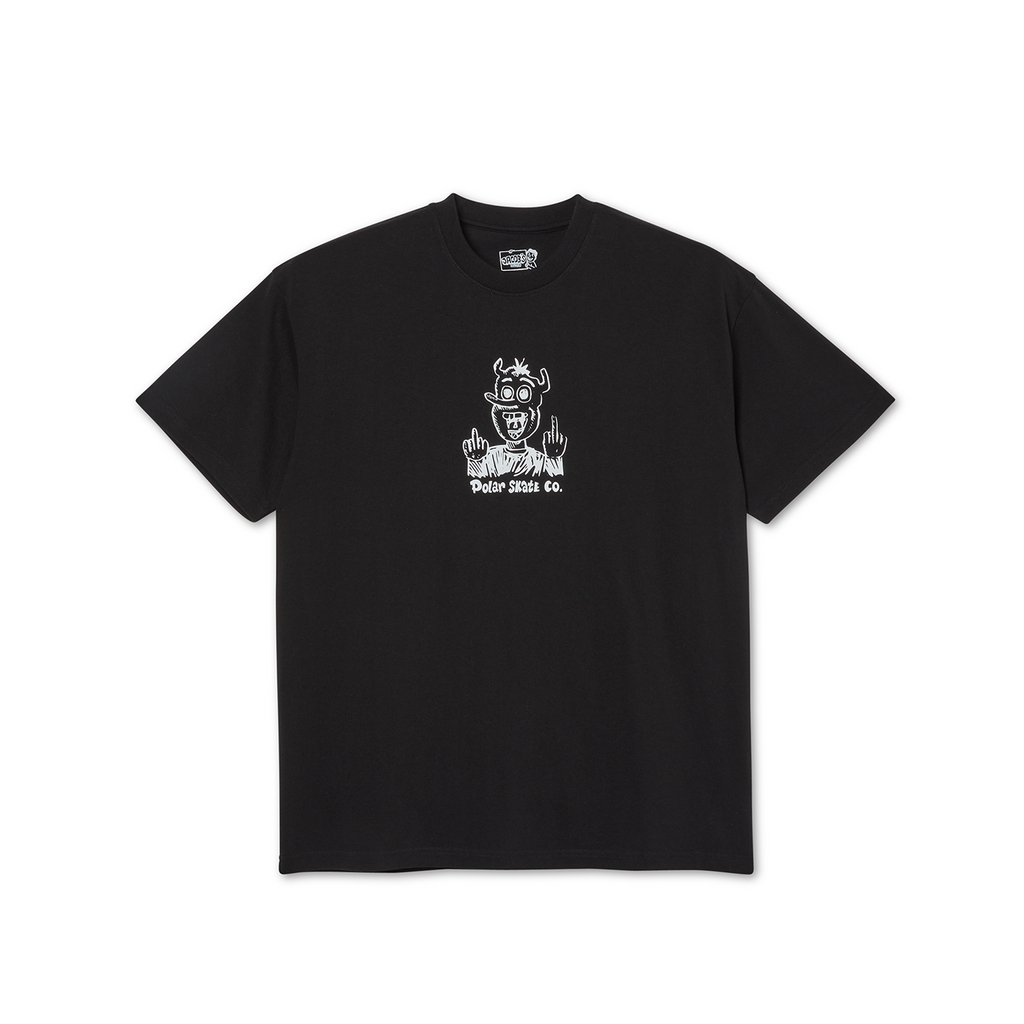 Polar Skate Co Devil Man T Shirt - Black