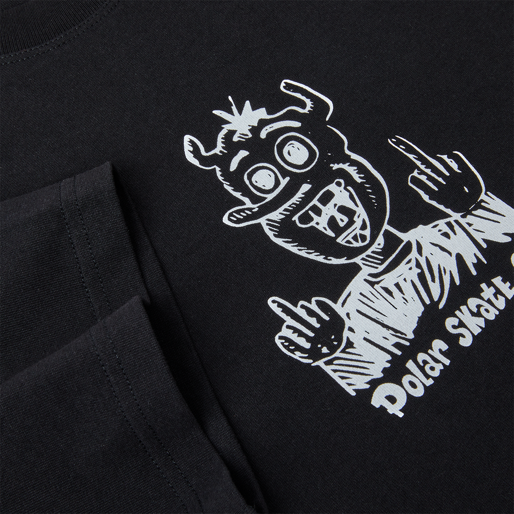 Polar Skate Co Devil Man T Shirt - Black