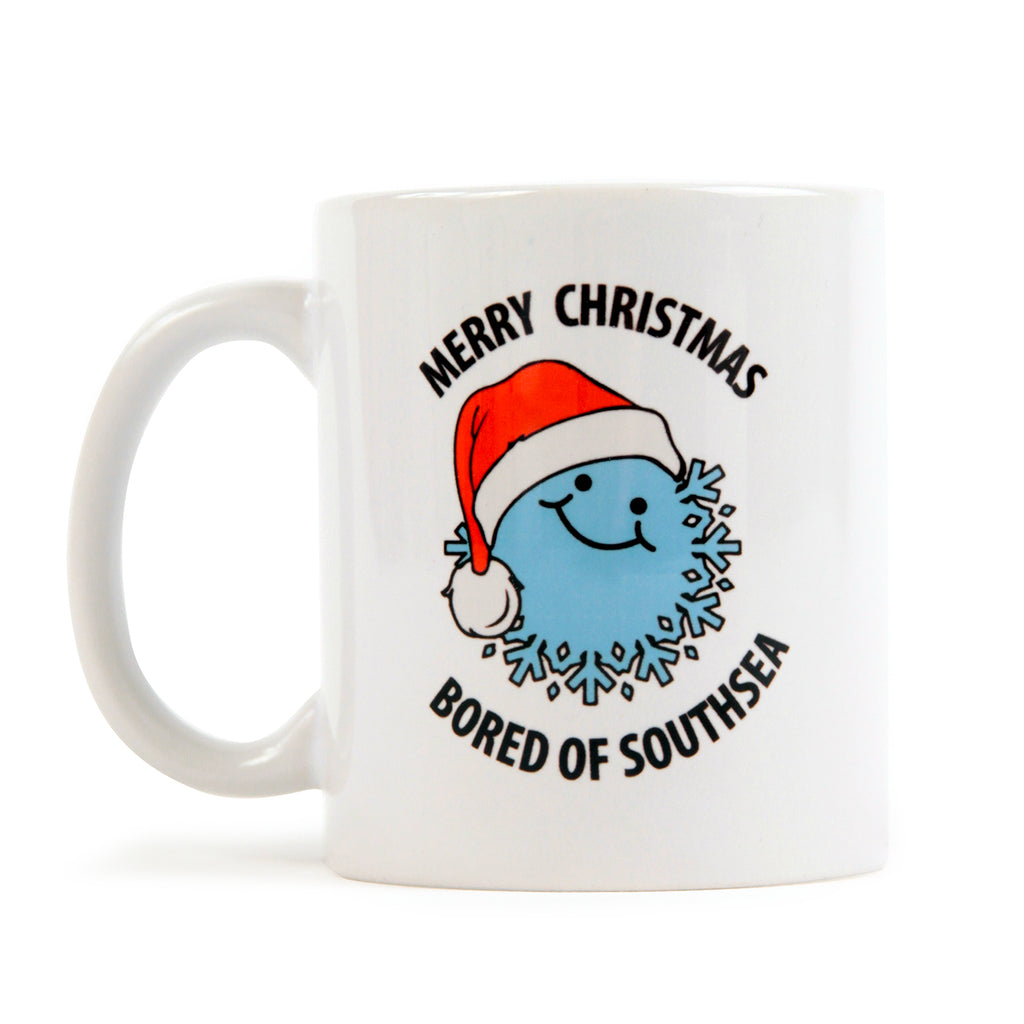 Bored of Southsea Christmas Bronx Mug